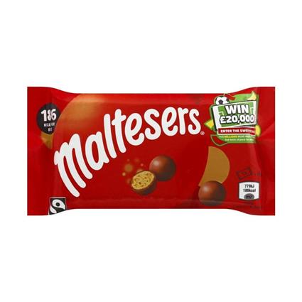 Maltesers Chocolate Standard Bag 37G