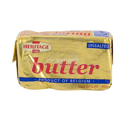 Heritage Butter Unsalted, 250G