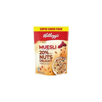 Kelloggs Nut Delight Muesli Pouch,750G