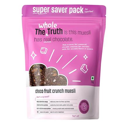 The Whole Truth Muesli Choco Fruit Crunch 750g