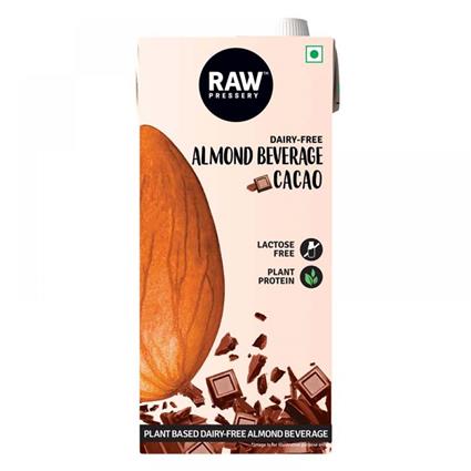 Raw Pressery Cacao Almond Milk, 1L Tetra Pack