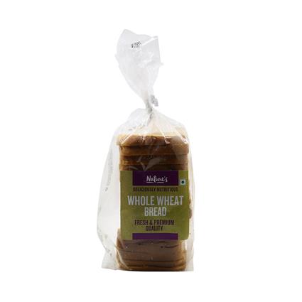 Natures Bread- Whole Wheat, 400 G