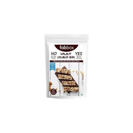 Fabbox Walnut Crunch Health Bar 120G Pack