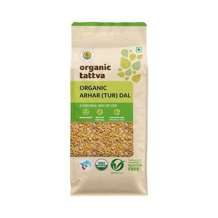 Organic Tattva Tur Arhar Dal 1Kg Pouch