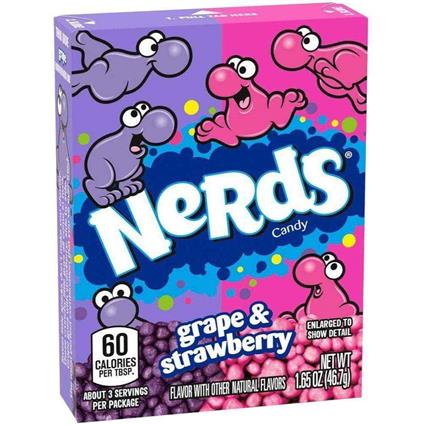 Nerds Seriously Strawberry Grap 46.7 Gm