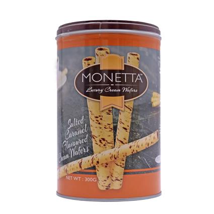 Monetta Salted Caramel Cream Wafer Sticks ,300G