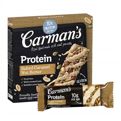 Carmans Bar Protein Peanut Butter Boni 6Pc