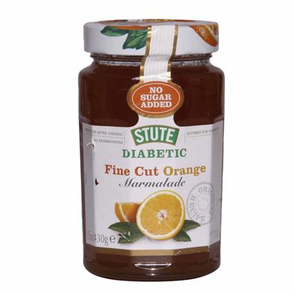 Stute Diabetic Fine Cut Orange Marmalade 430G Bottle