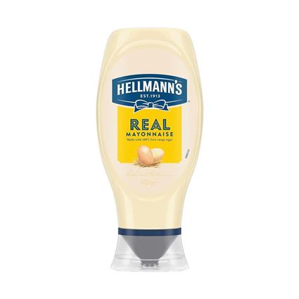 Hellmanns Mayonnaise Real Squeezy Bottle 430Ml