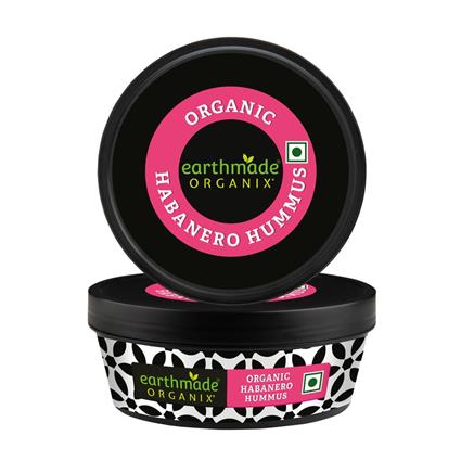 Earthmade Organix Organic Habanero Hummus, 200G