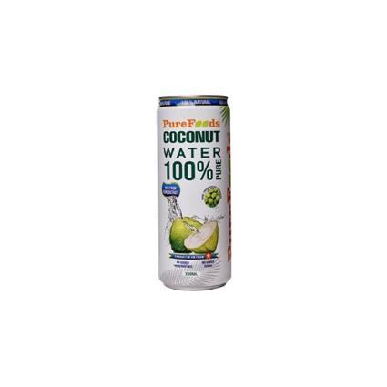 Pure Foods Coconut Water 320Ml Tin