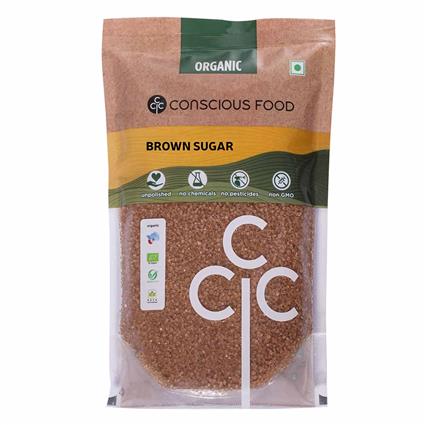 Conscious Food Organic Brown Sugar 500G