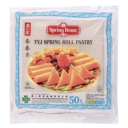 Tyj Spring Roll Pastry 550G Bag