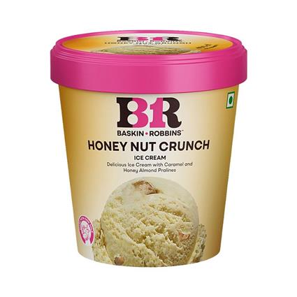 Baskin Robbins Ice Cream Honey Nut Crunch 450Ml