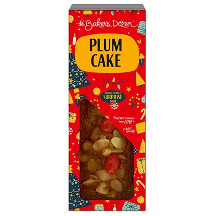 The Bakers Dozen Plum Cake With Egg 300G Box