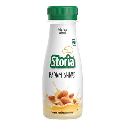 Storia Badam Milkshake 180Ml Bottle