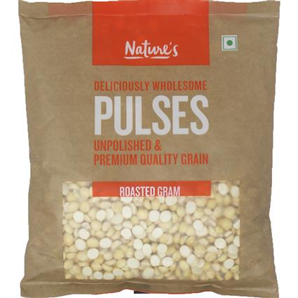 Natures Roasted Chana Dal, 250G Pouch