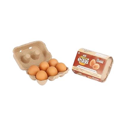 Upf Healthy Brown Eggs 6Pcs Box