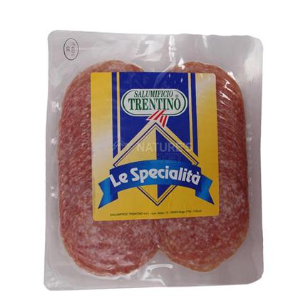 Salumificio Trentino Sausage Salami Milano Sliced, 150G Pouch