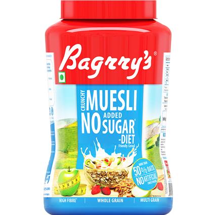 Baggry's No Added Sugar Crunchy, 1Kg Jar