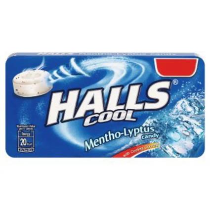 Halls Menthol Liptus (Blue) Candy 22.4G