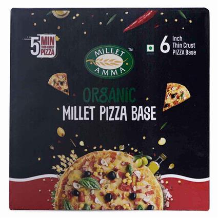 Millet Amma Organic Millet Pizza Base 200G Pack (6 Pcs)