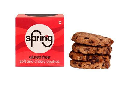 Sprinng Gluten Free Choco Chip Cookies, 200G Pack