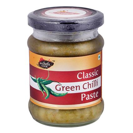 Classic Green chili Paste - As Chefs Cook