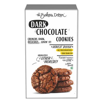 The Bakers Dozen Dark Chocolate Cookies, 200G Box