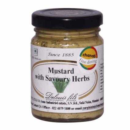 DELOUIS STRONG MSTRD SAVOURY HERBS 100G