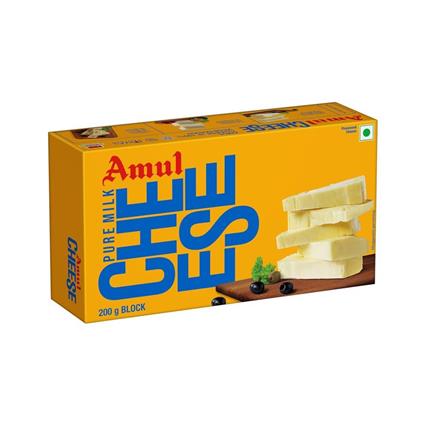 Amul Cheese Block 200G Pkt