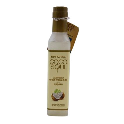 Coco Soul Natural Virgin Coconut Oil 250Ml Bottle