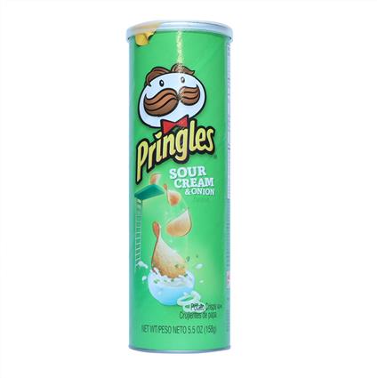 Pringles Sour Cream N Onion 158G