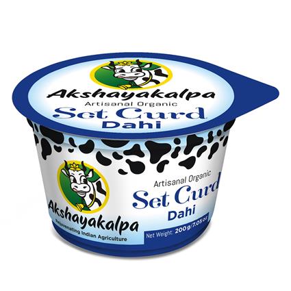 Akshayakalpa Organic Set Curd 200G