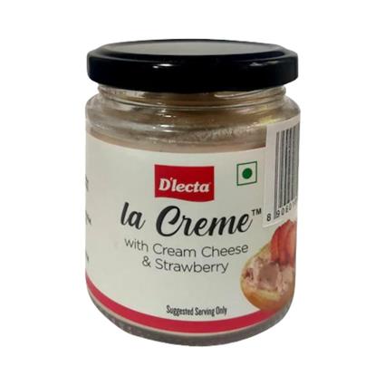 Dlecta La Cream Sandwich Spread Cream Cheese And Strawberry 150g