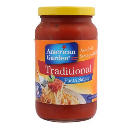 American Garden Traditional Pasta Sauce, 397G Pouch