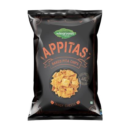 Appitas Tangy Cheese Pita Chips 60G