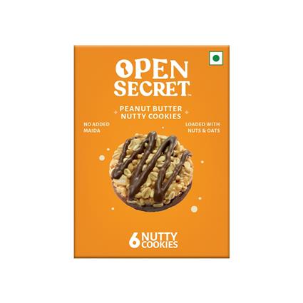 OS NUTTY COOKIES PEANUT BUTTER 90G