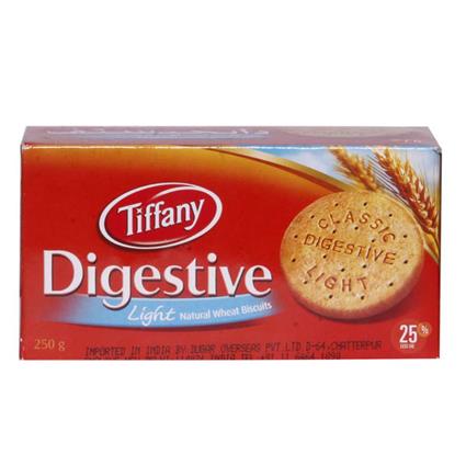 Digestive Light Natural Wheat Biscuits - Tiffany