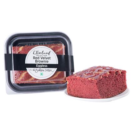 L EXCLUSIF RED VELVET BROWNI EGGLESS 75G