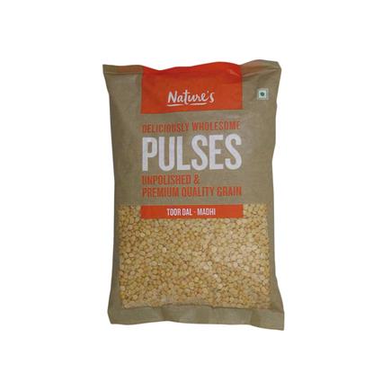 Natures Toor Madhi Dal, 1Kg Pouch