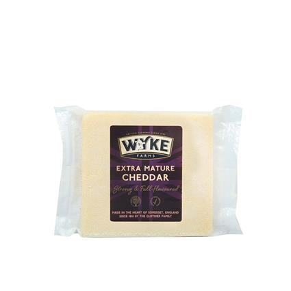 Wyke Farms Cheddar Cheese Extra Mature, 200G Pouch