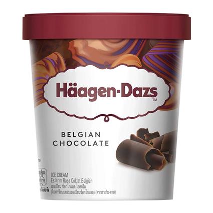 Haagen Dazs Ice Cream Belgian Chocolate, 473Ml