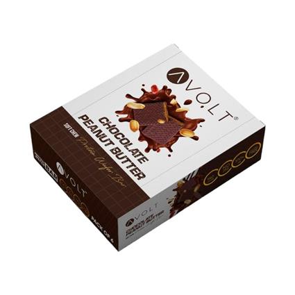 AVOLT PROTEIN WAFER BAR 50G CHOCOLATE PEANUT BUTTER