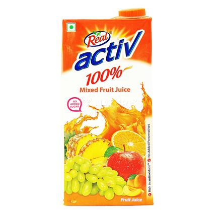 Real Active Mixed Fruit Juice 1L Tetra Pack