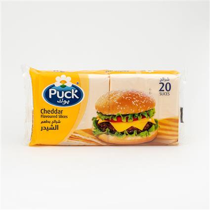 Puck Slices Cheddar 400G Pouch