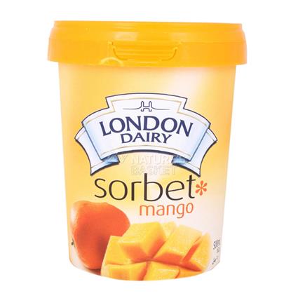 London Dairy Ice Cream - Mango Sorbet Tub 500Ml