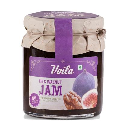 Voila Fig Walnut Jam, 280G Jar