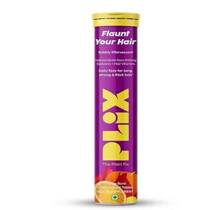 Plix Hair With Biotin 15 Effrvscnt Tab