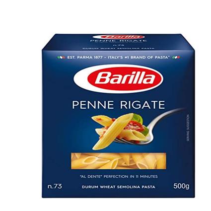 Barilla Pasta Rigatoni Durum Wheat 500G Carton